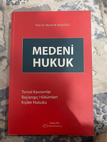 Kılıçoğlu medeni hukuk