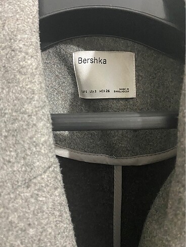 s Beden gri Renk Bershka Kaban