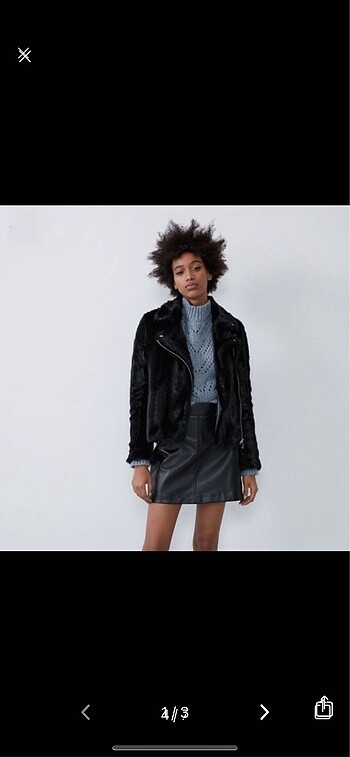 Zara zara biker ceket