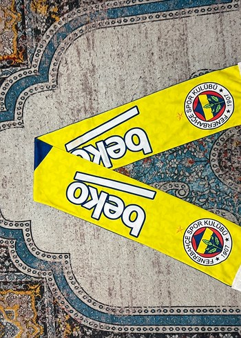 Fenerium Fenerbahce Sari Beyaz Beko Atki