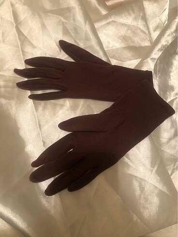 Kahverengi vintage eldiven