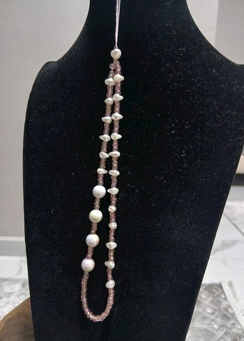 Bej Bohem telefon charm - Görsel 2