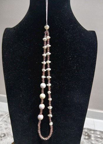 Bej Bohem telefon charm - Görsel 3