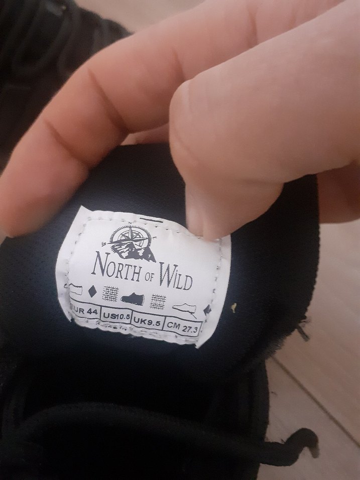 Erkek Siyah Spor Ayakkabı Bağcıklı kış mevsimine uygun. - Görsel 4