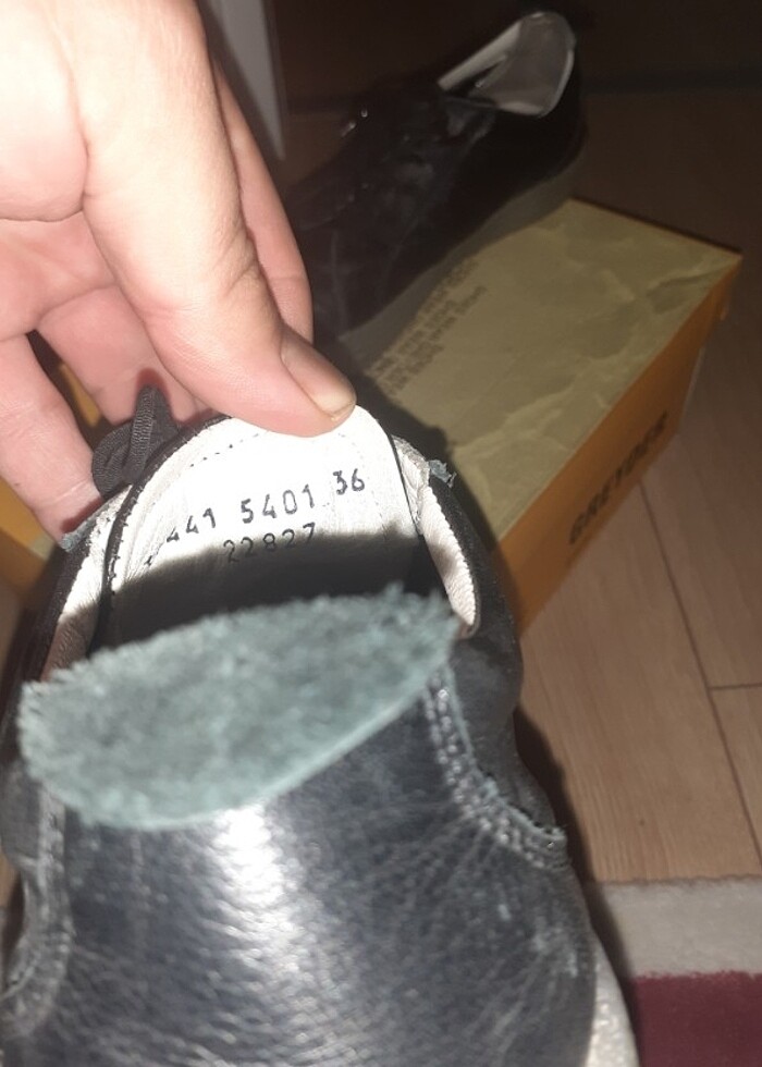 Greyder deri ayakkabı tertemiz 36 numara. - Görsel 2