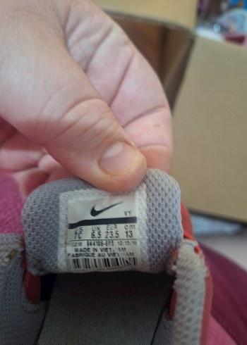 23 Beden Nike Kız Çocuk Kırmızı Sneakers