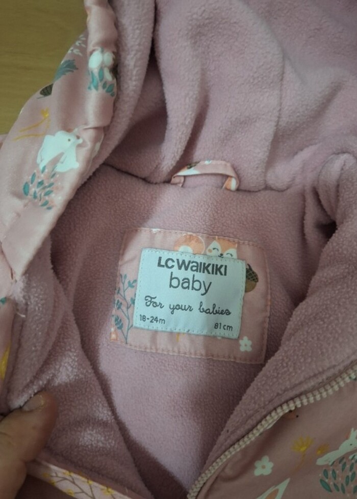 Kız bebek astronot mont - Görsel 2