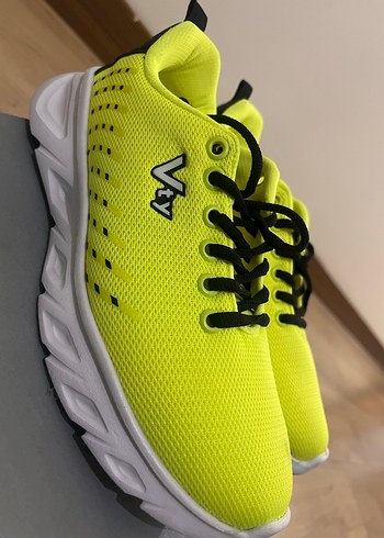 Sarı Spor Kadın Sneakers - Görsel 5