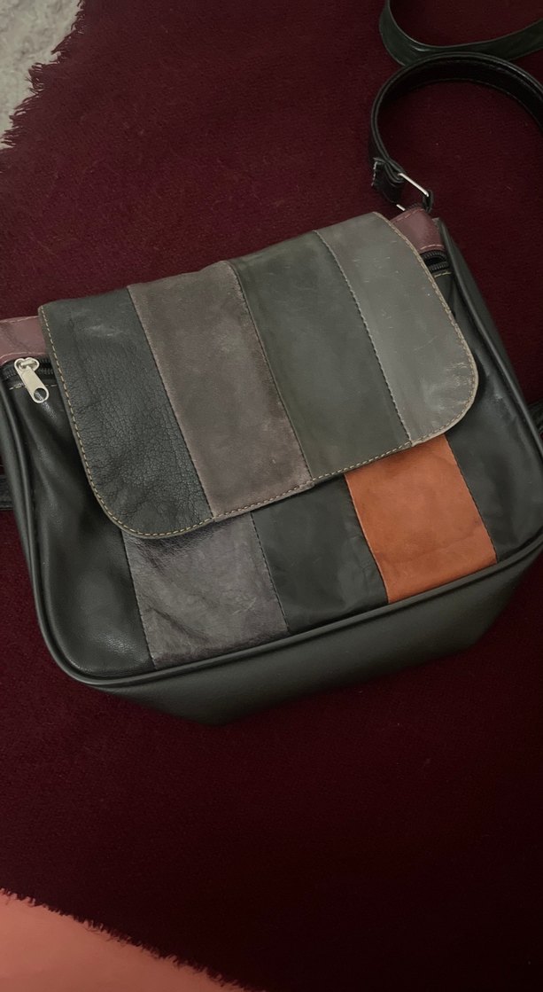 Kadın Deri Günlük Çapraz Çanta - Görsel 2