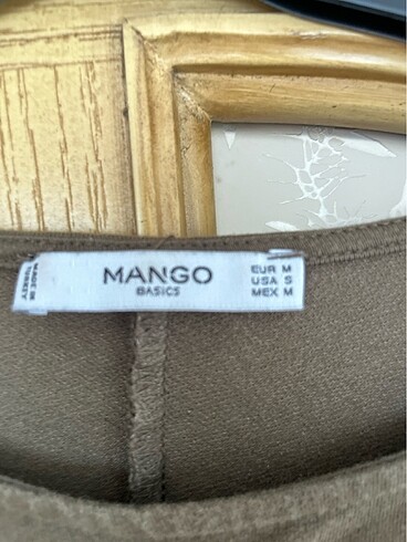 m Beden Mango yeni elbise m beden
