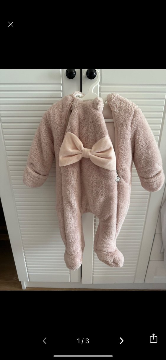 Andy Wawa Kız Bebek Peluş astronot tulum - Görsel 2