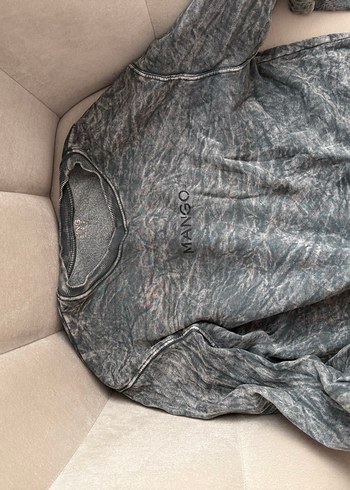 Mango Gri Denim MANGO Sweatshirt