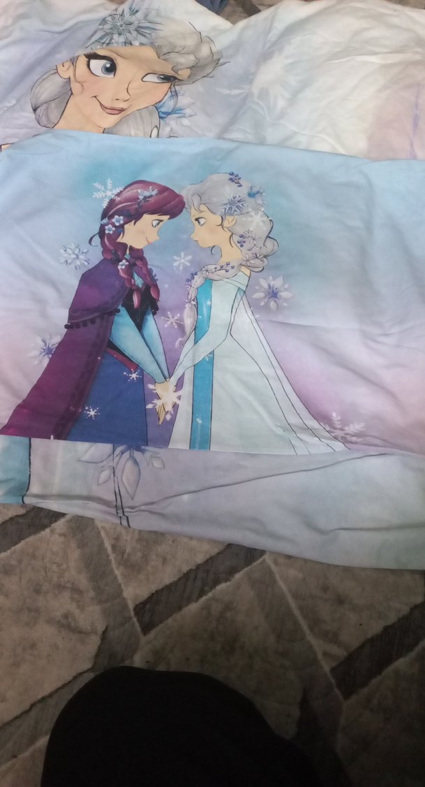 Çocuklar için Mavi Baskılı Battaniye - Görsel 2