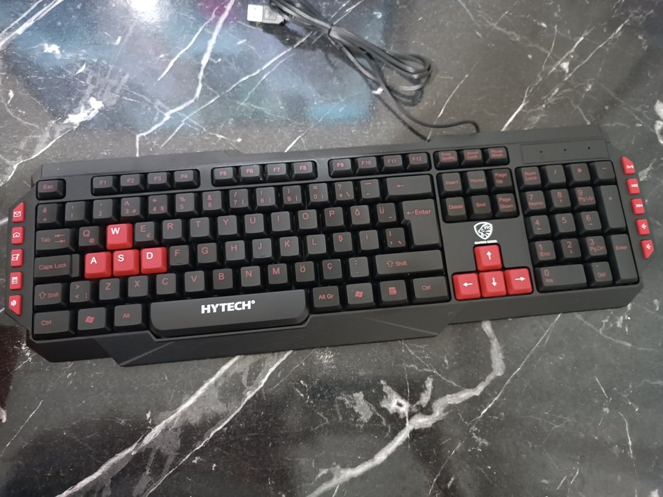 Çok Renkli Kablolu Oyun Klavyesi - Görsel 3