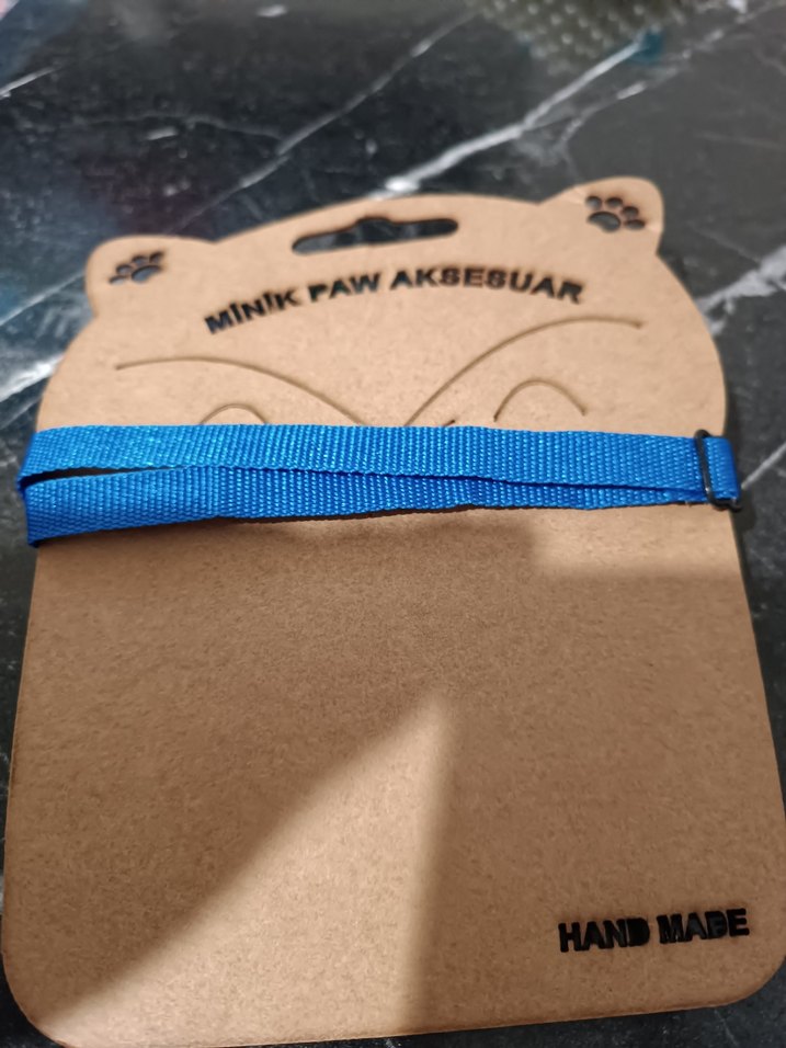 Mavi Renkli Çocuk Papyon - Görsel 2