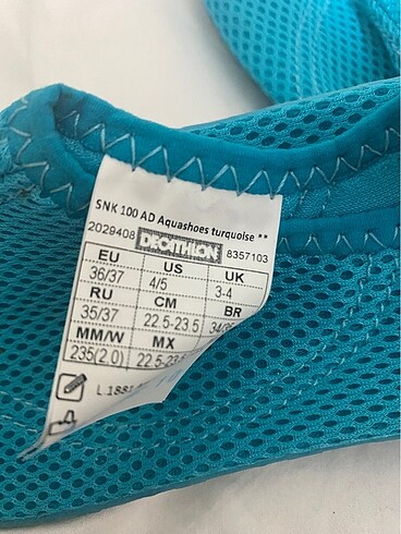 Decathlon Deniz ayakkabısı