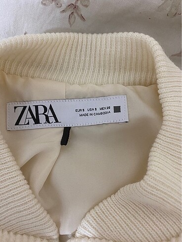 Zara Zara fitilli bomber ceket