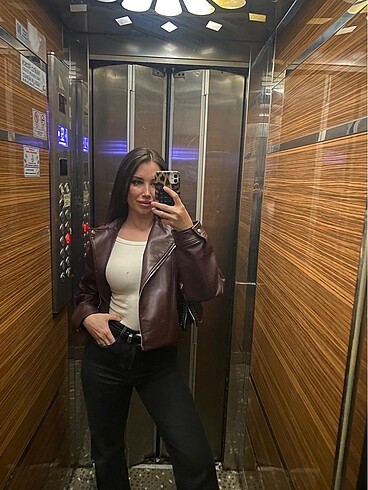 Zara Zara deri ceket
