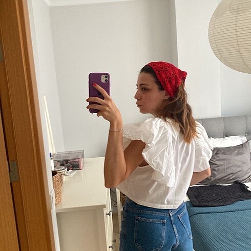 m Beden ZARA BEYAZ UST