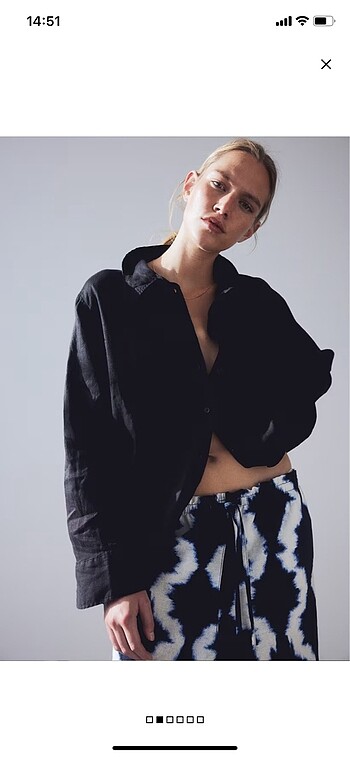H&M H&M BATIK DESENLI PANTALON