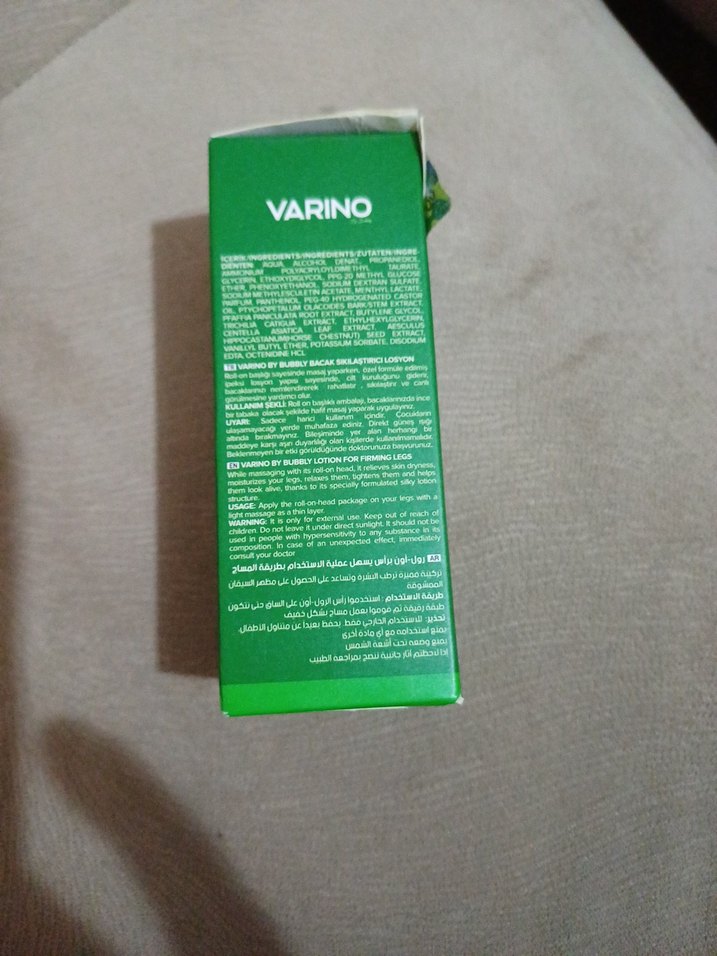 Varino varis masaj kremi - Görsel 2