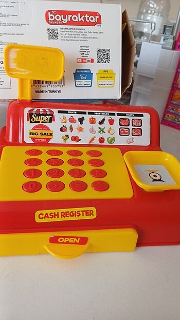 Diğer Oyuncak büyük market yazarkasa