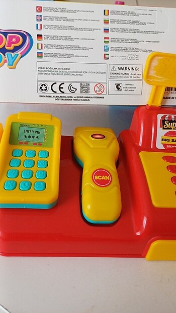 Beden Oyuncak büyük market yazarkasa