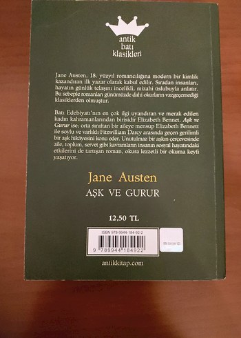 Aşk ve Gurur - Jane Austen - Görsel 2