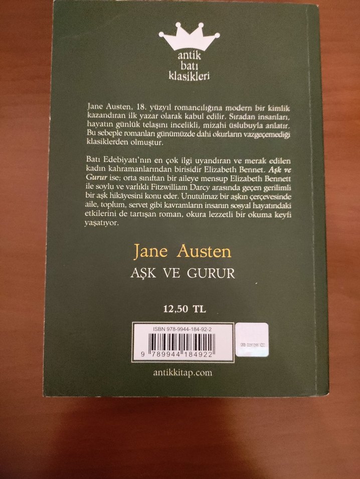 Aşk ve Gurur - Jane Austen - Görsel 2