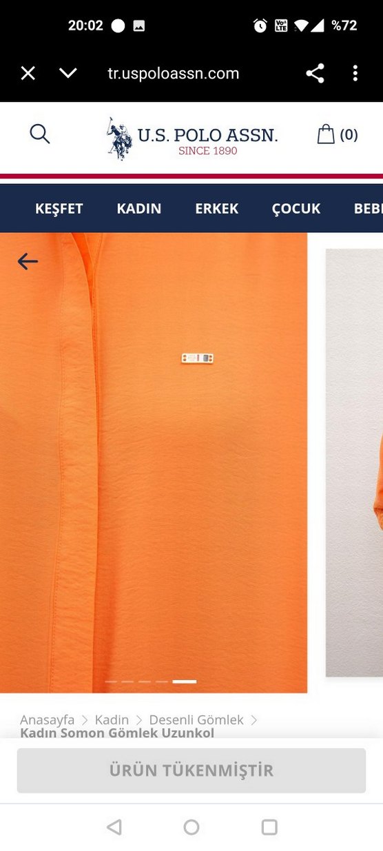 Kadın Somon V Yaka Dantelli Gömlek - Görsel 4