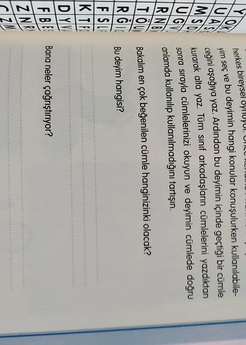 Geçmişin Sözleri Deyimler - Çocuk Kitabı - Görsel 7