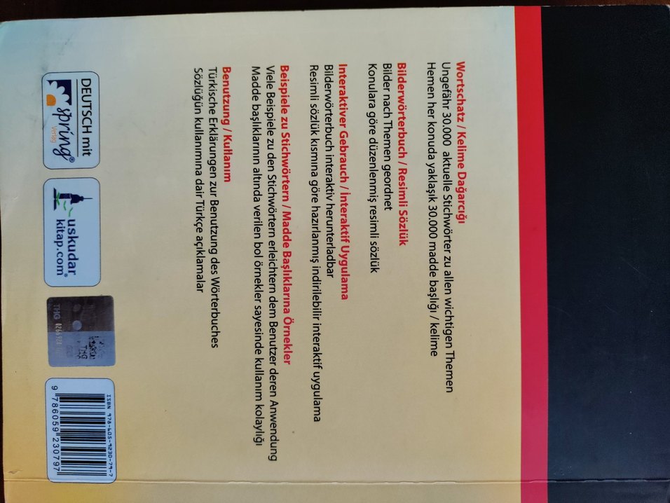 Almanca-Türkçe Resimli Sözlük - Görsel 4