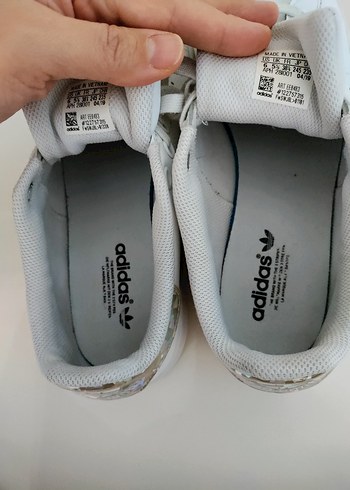 Beyaz Adidas Kadın Spor Ayakkabı - Görsel 7