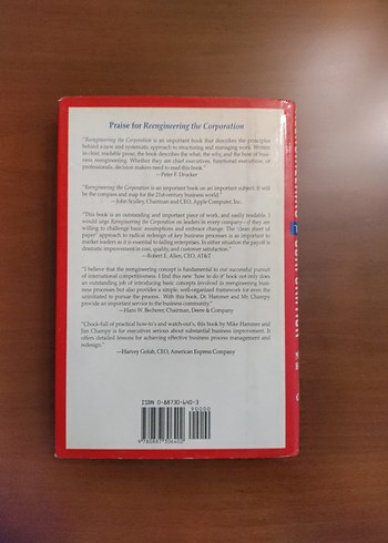 Reengineering the Corporation - İş Devrimi Kitabı - Görsel 2