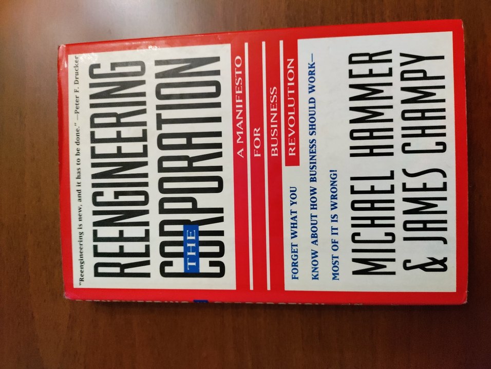 Reengineering the Corporation - İş Devrimi Kitabı - Görsel 4