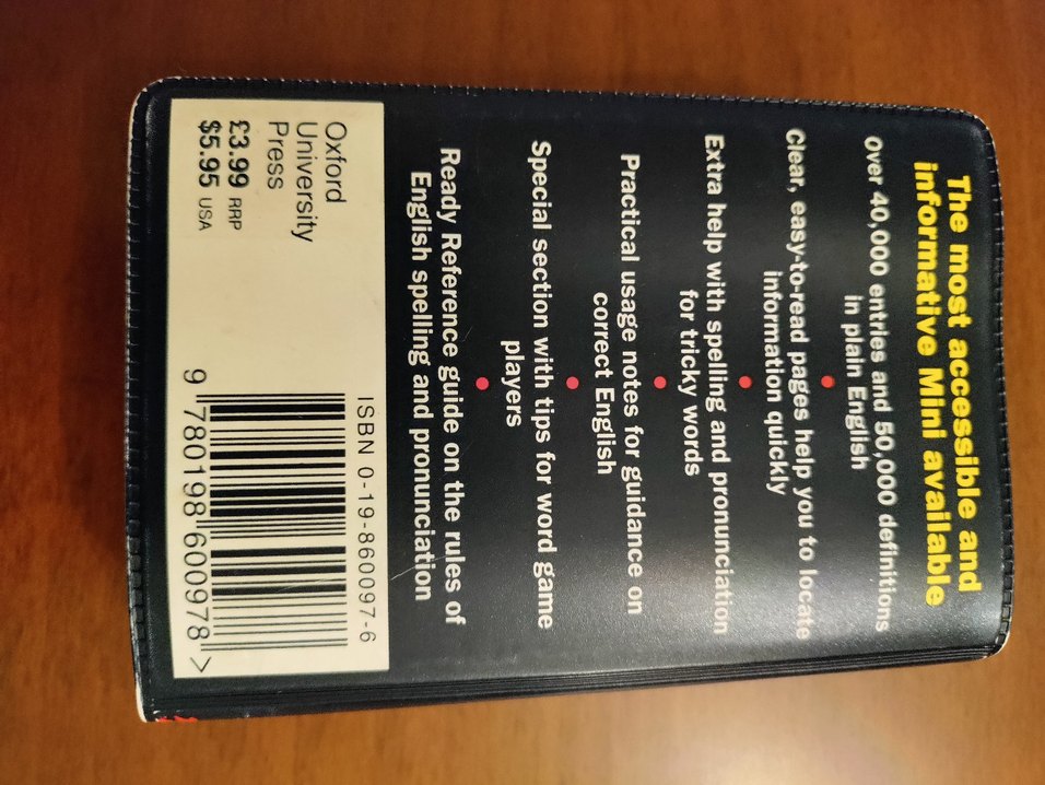 Oxford English Minidictionary - Görsel 3