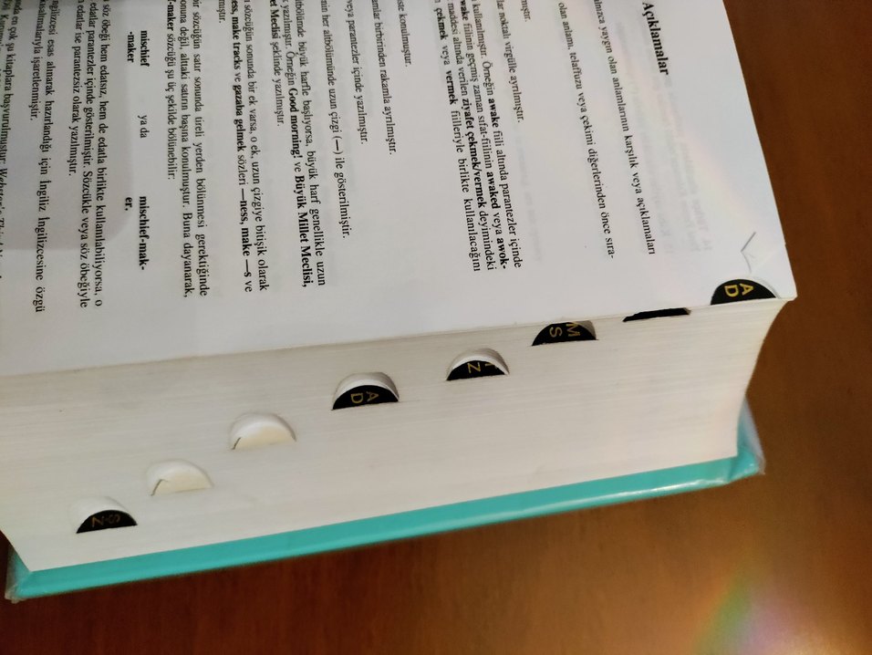 Redhouse Büyük İngilizce-Türkçe Sözlük - Görsel 4