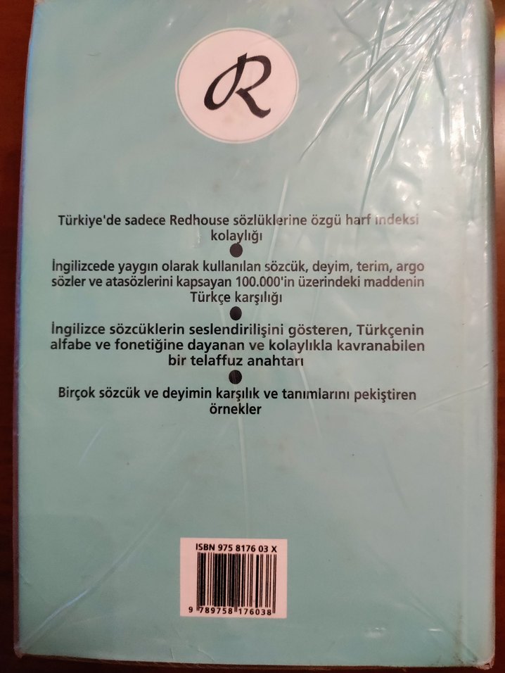 Redhouse Büyük İngilizce-Türkçe Sözlük - Görsel 3