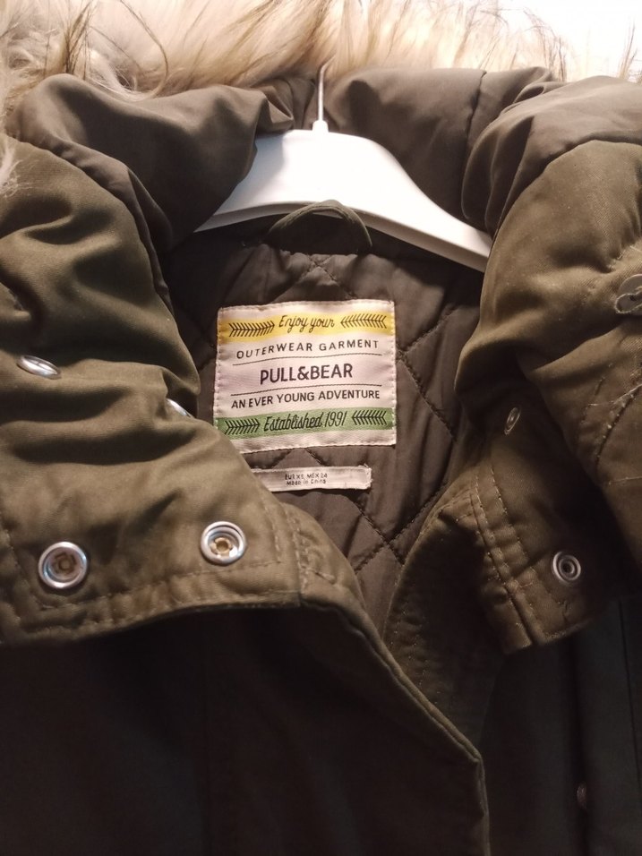 Kahverengi Kürklü Midi Kaban - Görsel 2