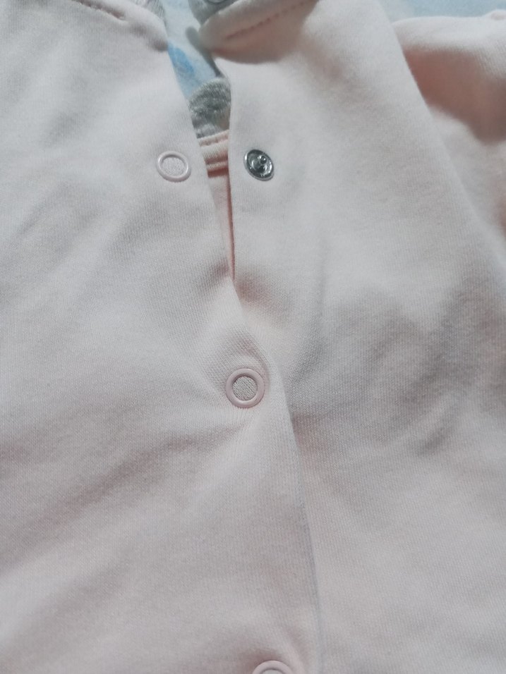 Uzun Kollu Pembe Kız Çocuk Elbise - Görsel 5