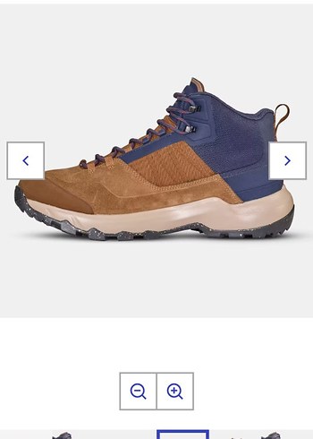 Quechua Erkek Kahverengi Outdoor Ayakkabı - Görsel 2