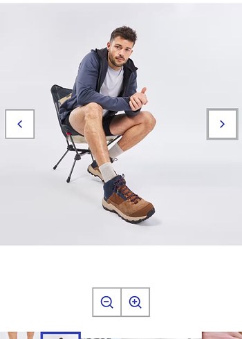 Quechua Erkek Kahverengi Outdoor Ayakkabı - Görsel 9