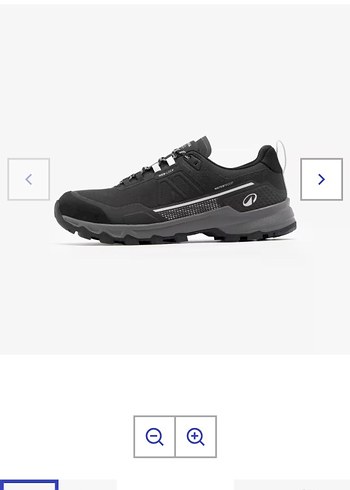 Quechua Erkek Siyah Su Geçirmez Outdoor Ayakkabı - Görsel 3