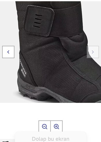 Siyah Erkek Outdoor Botları Velcro Bantlı - Görsel 8