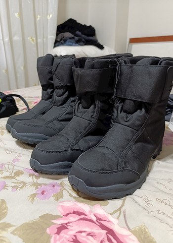 Siyah Erkek Outdoor Botları Velcro Bantlı - Görsel 7