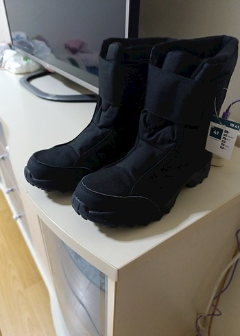 Siyah Erkek Outdoor Botları Velcro Bantlı - Görsel 3