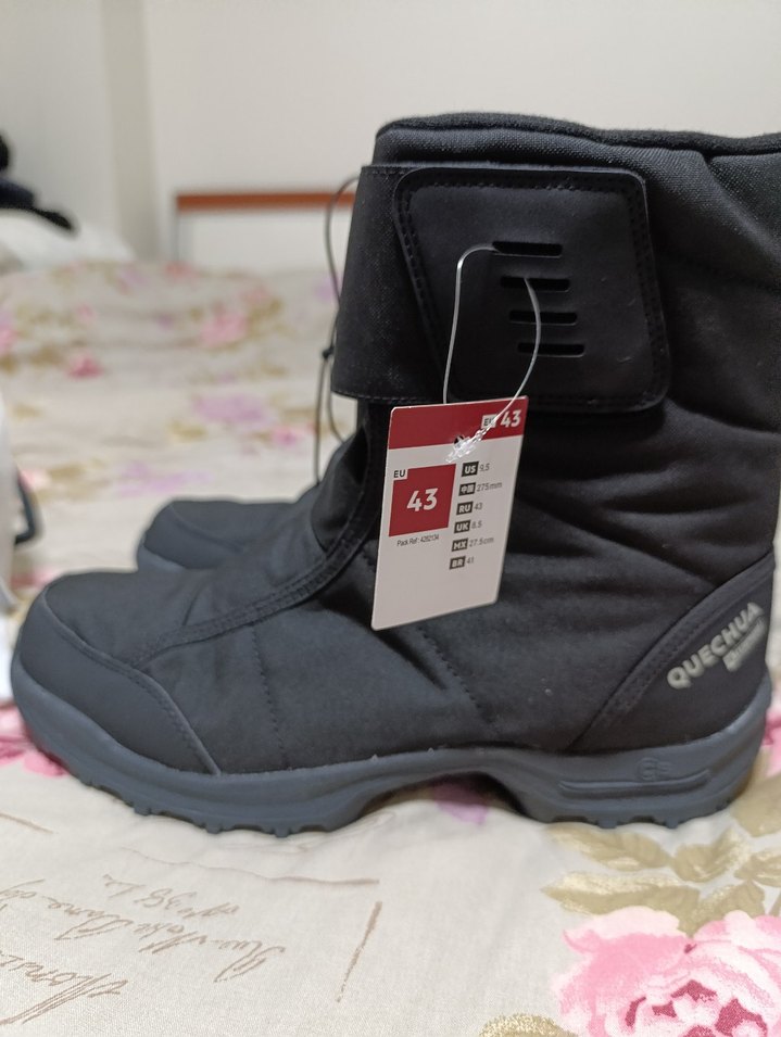 Siyah Erkek Outdoor Botları Velcro Bantlı - Görsel 5