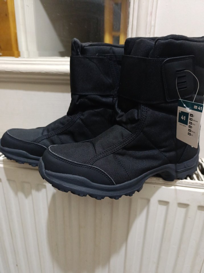 Siyah Erkek Outdoor Botları Velcro Bantlı - Görsel 2