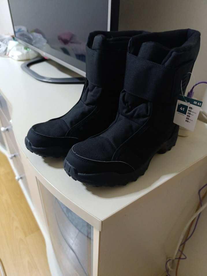 Siyah Erkek Outdoor Botları Velcro Bantlı - Görsel 3