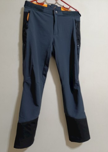 Mavi Erkek Kayak Pantolonu Velcro Detaylı - Görsel 2